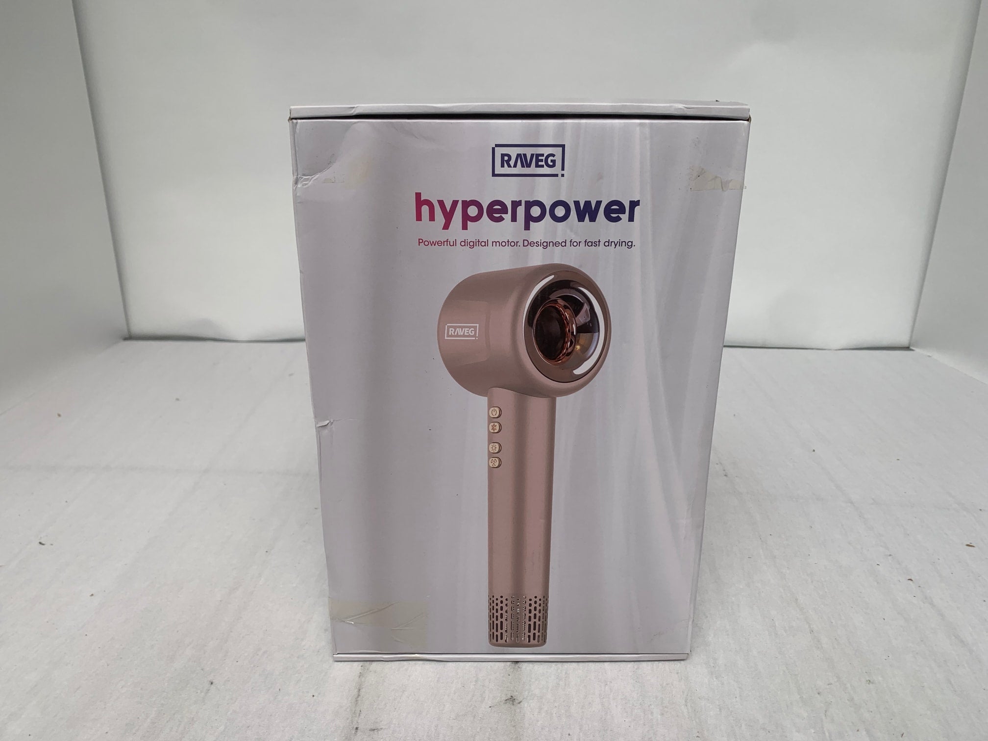 RAVEG Hyperpower ® Rose Gold - Droogt je haar in recordtijd - Nieuw