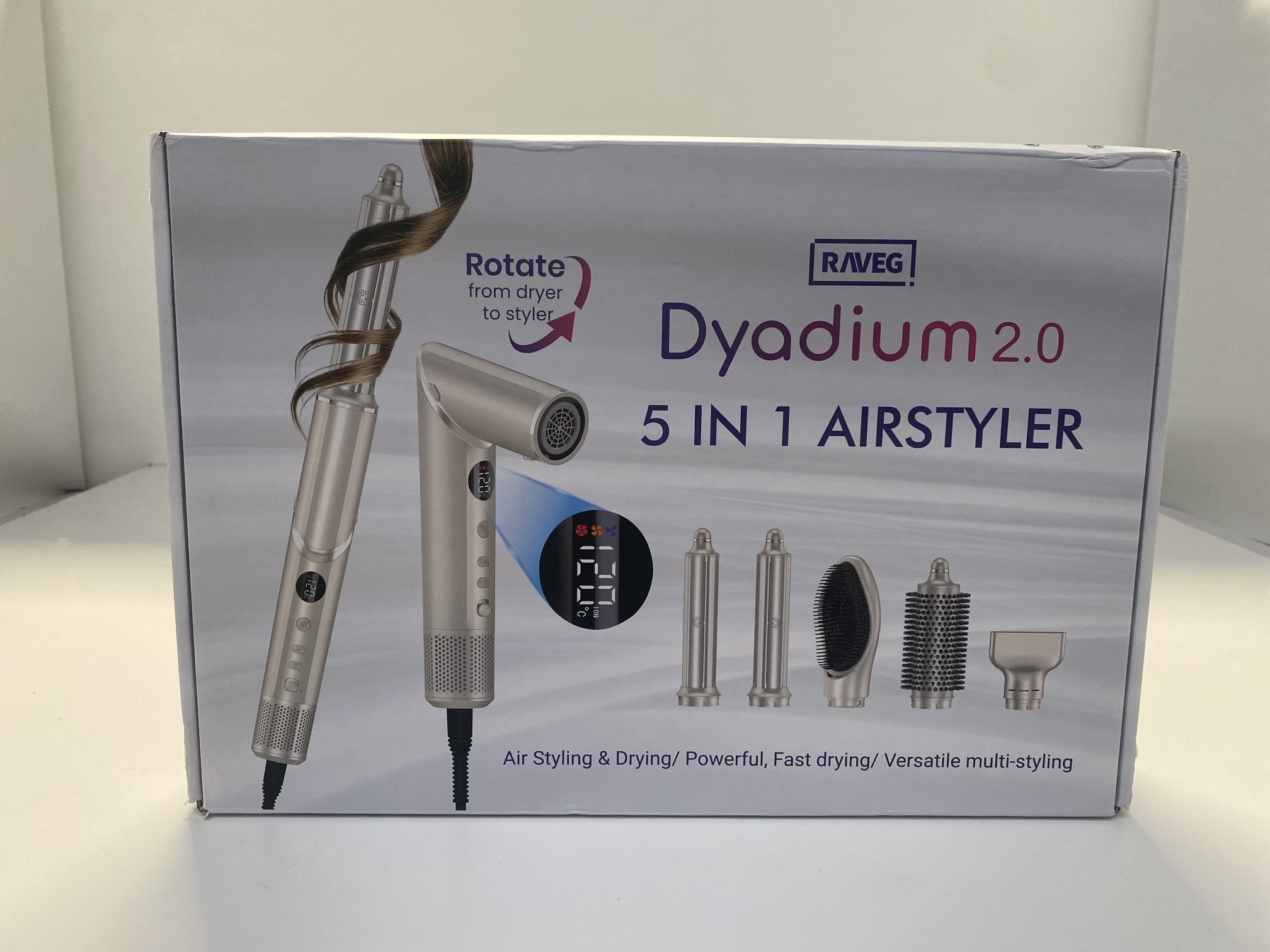 Dyadium 2.0 Gold - Creëer elke gewenste haarstijl - Als nieuw