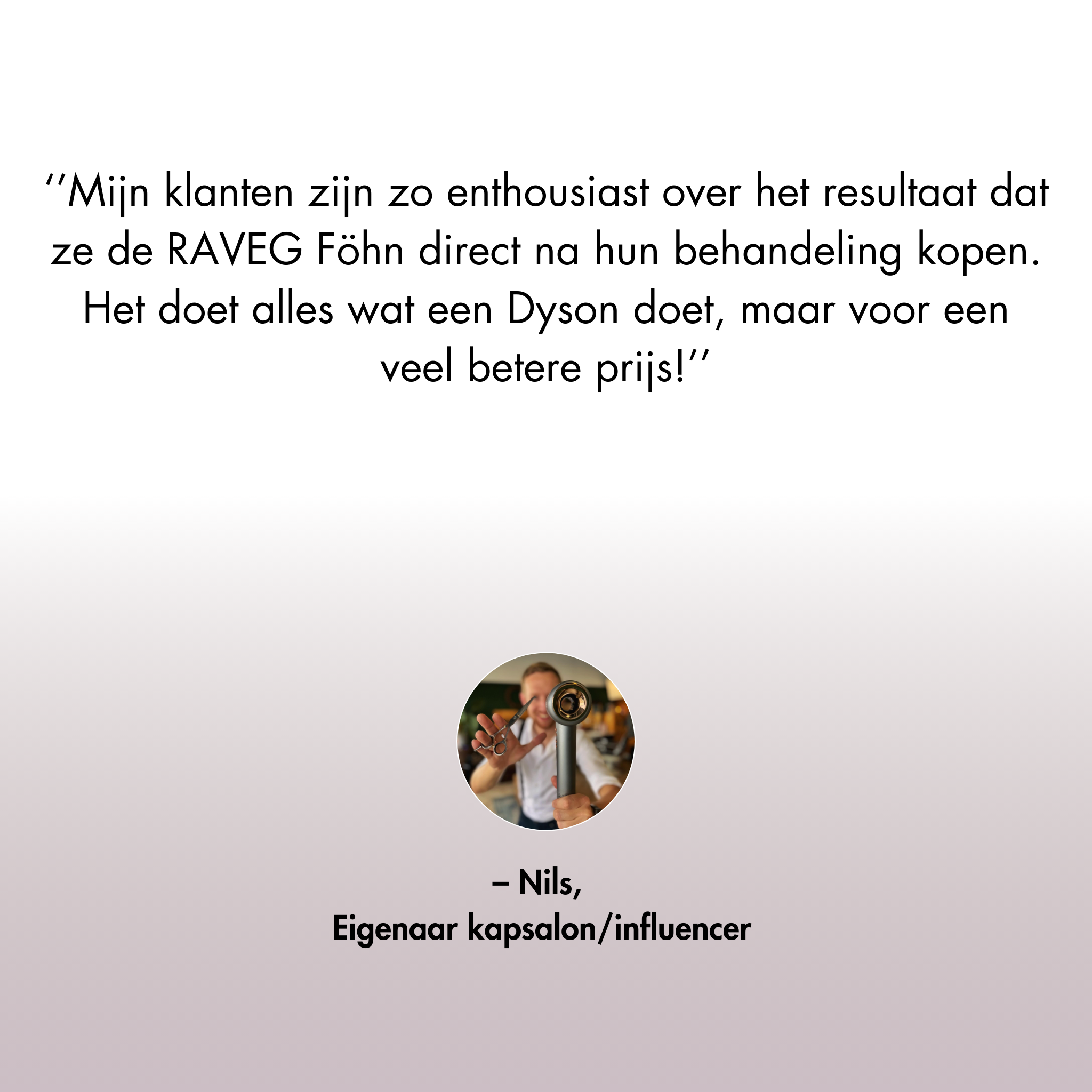 RAVEG Hyperpower ® Pink - Haardroger