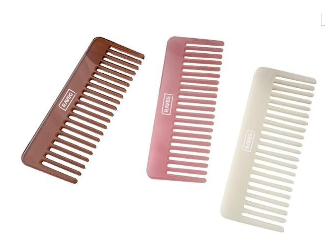 RAVEG comb white (Acetate material) (Gratis)