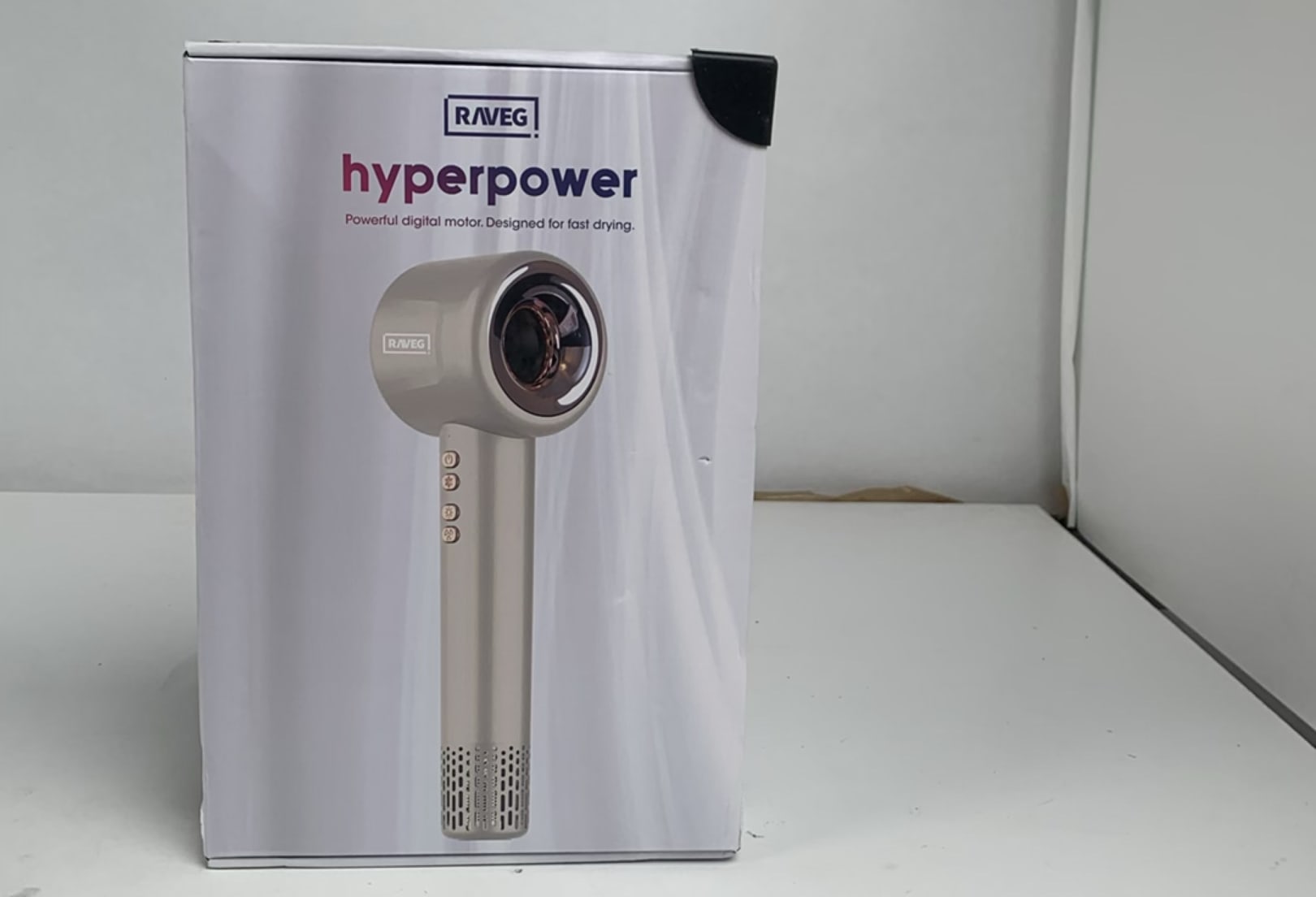 RAVEG Hyperpower ® Rose Gold - Droogt je haar in recordtijd - Als nieuw