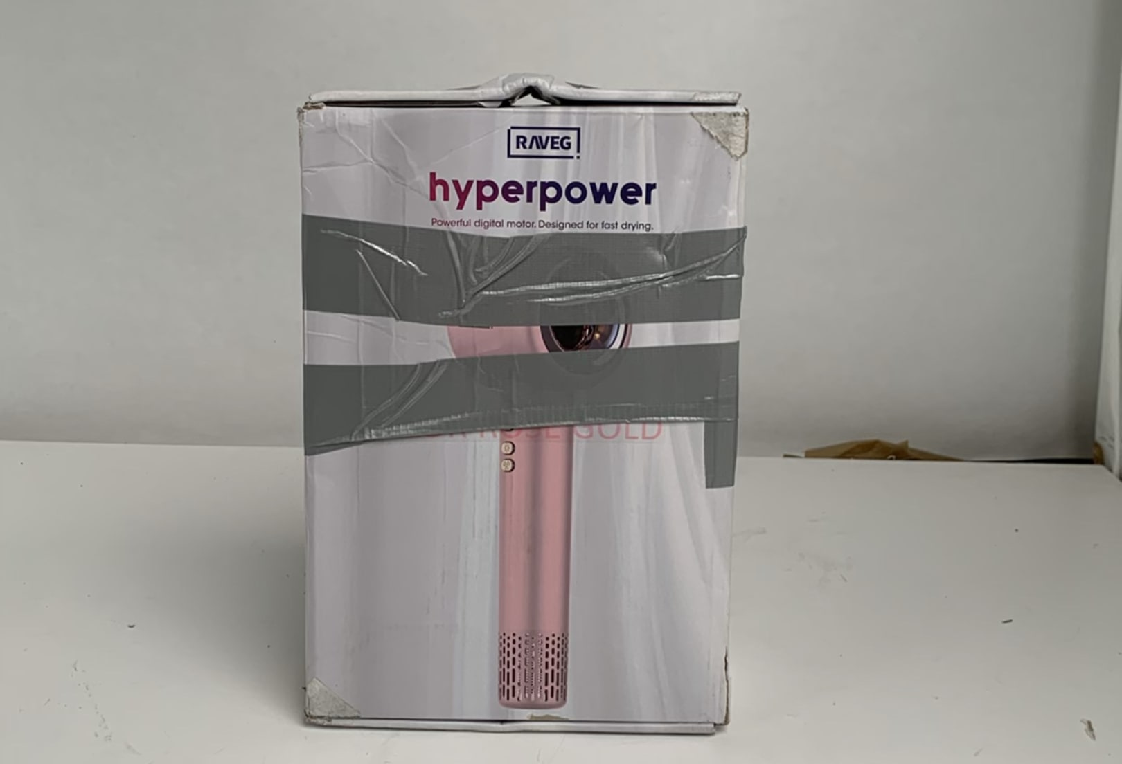 RAVEG Hyperpower ® Rose Gold - Droogt je haar in recordtijd - Als nieuw