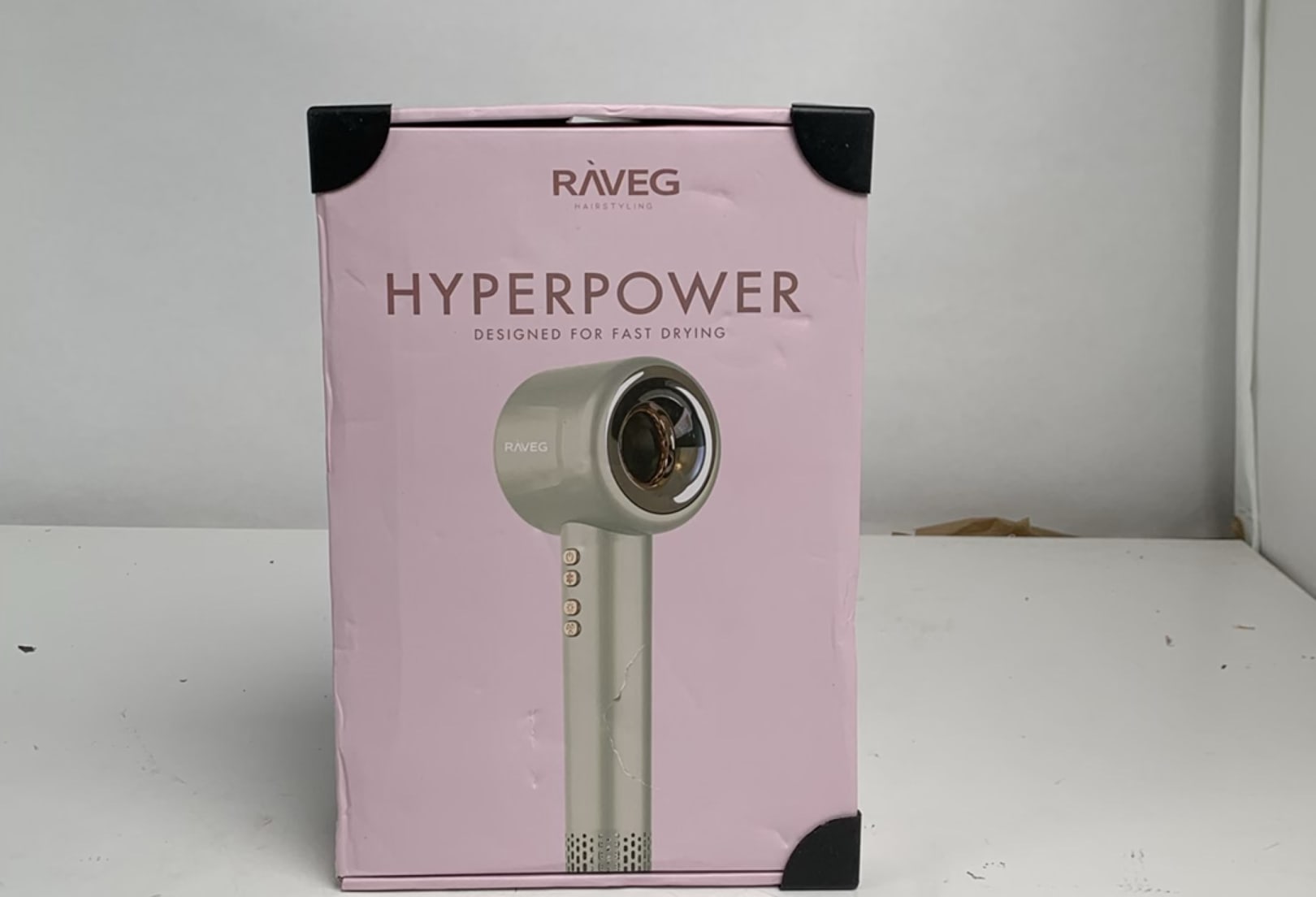 RAVEG HYPERPOWER ® GOLD - DROOGT JE HAAR IN RECORDTIJD - Als nieuw