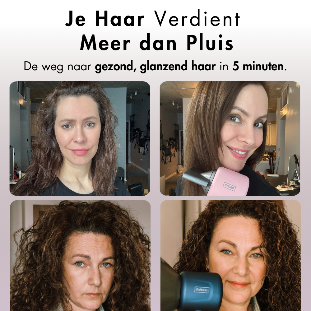 RAVEG Hyperpower ® White - Droogt je haar in recordtijd