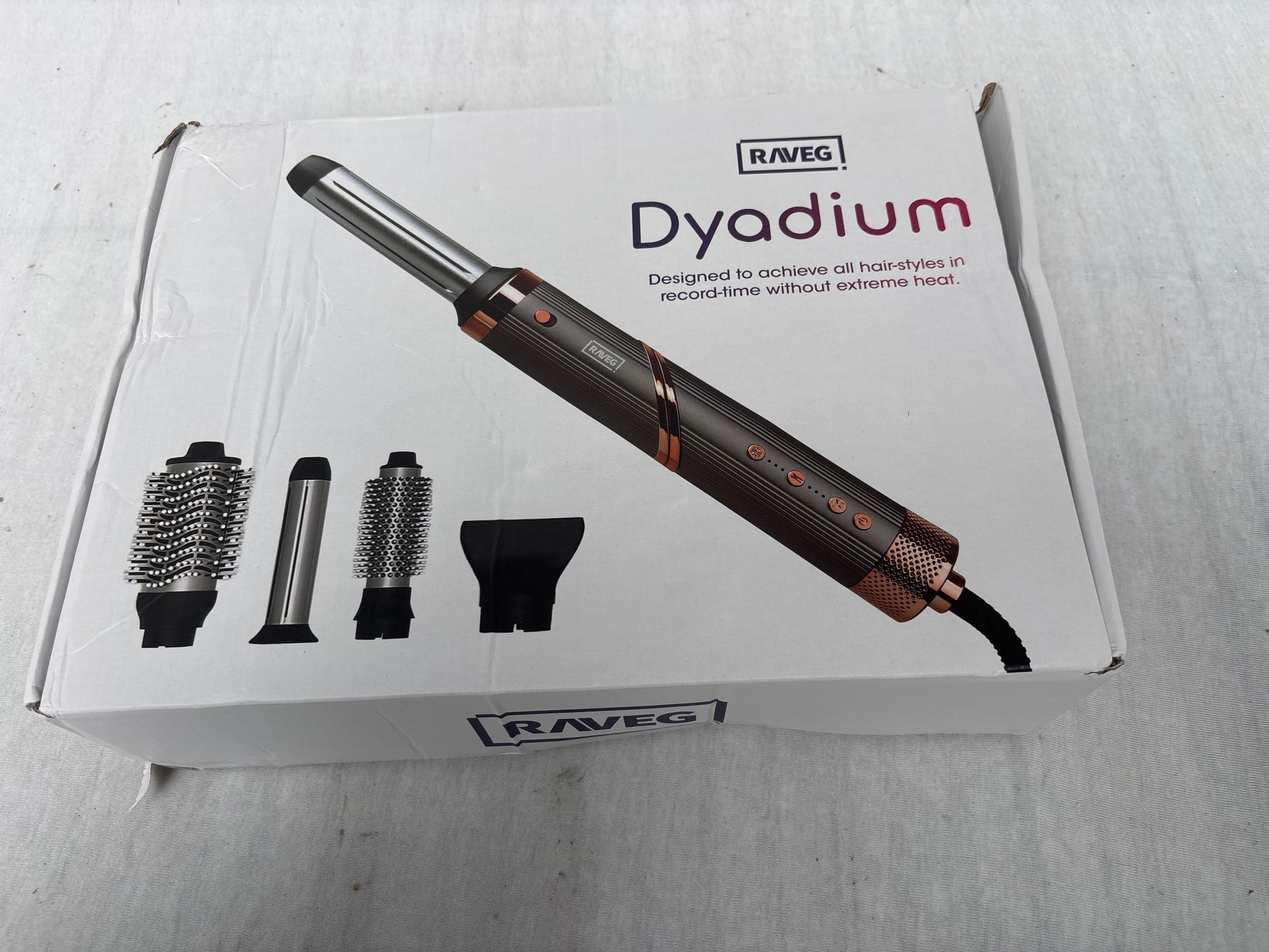 RAVEG DYADIUM ® ANGOR GREY - AIRSTYLER - Als nieuw