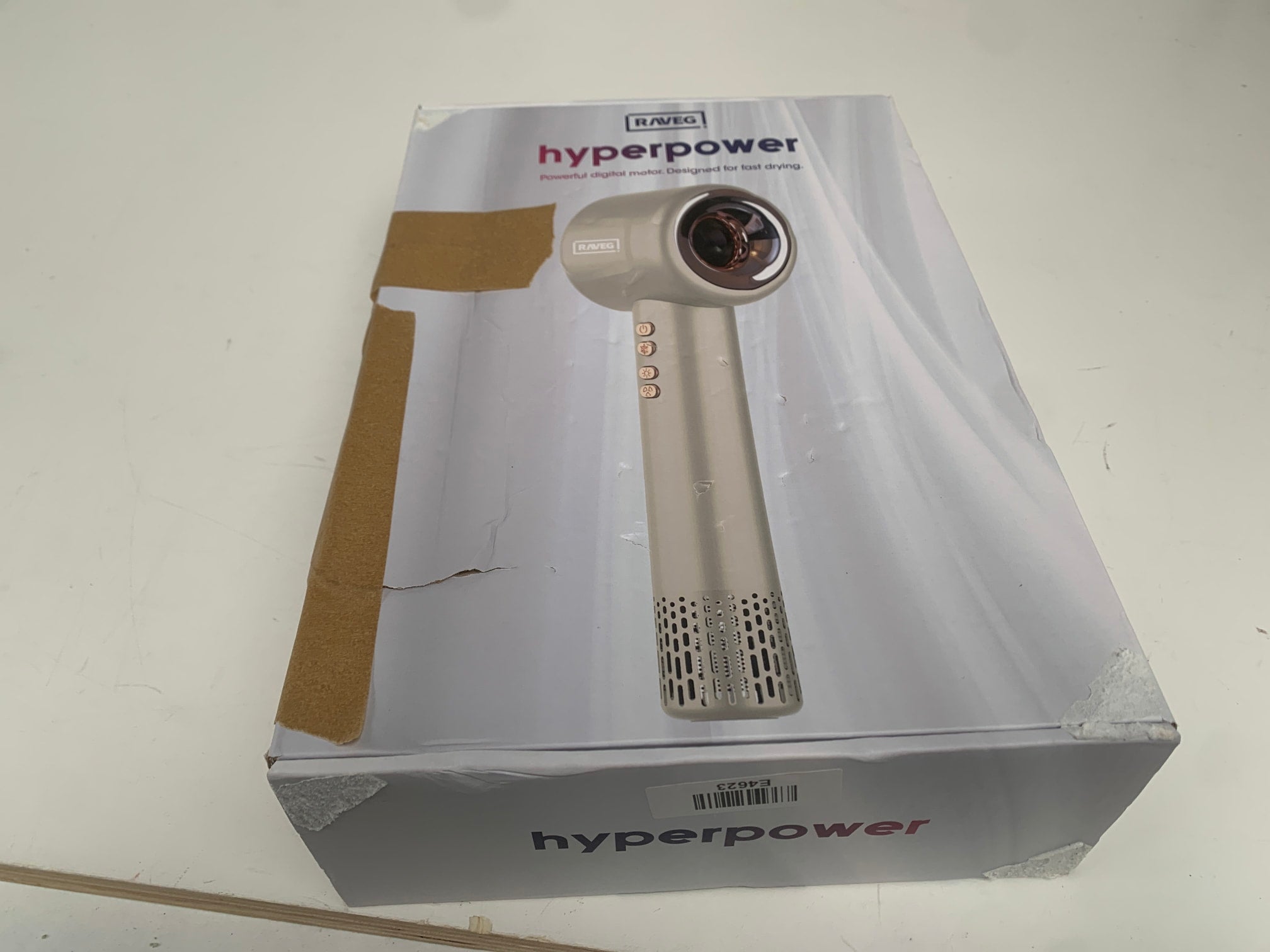RAVEG Hyperpower ® Gold - Droogt je haar in recordtijd - Als nieuw
