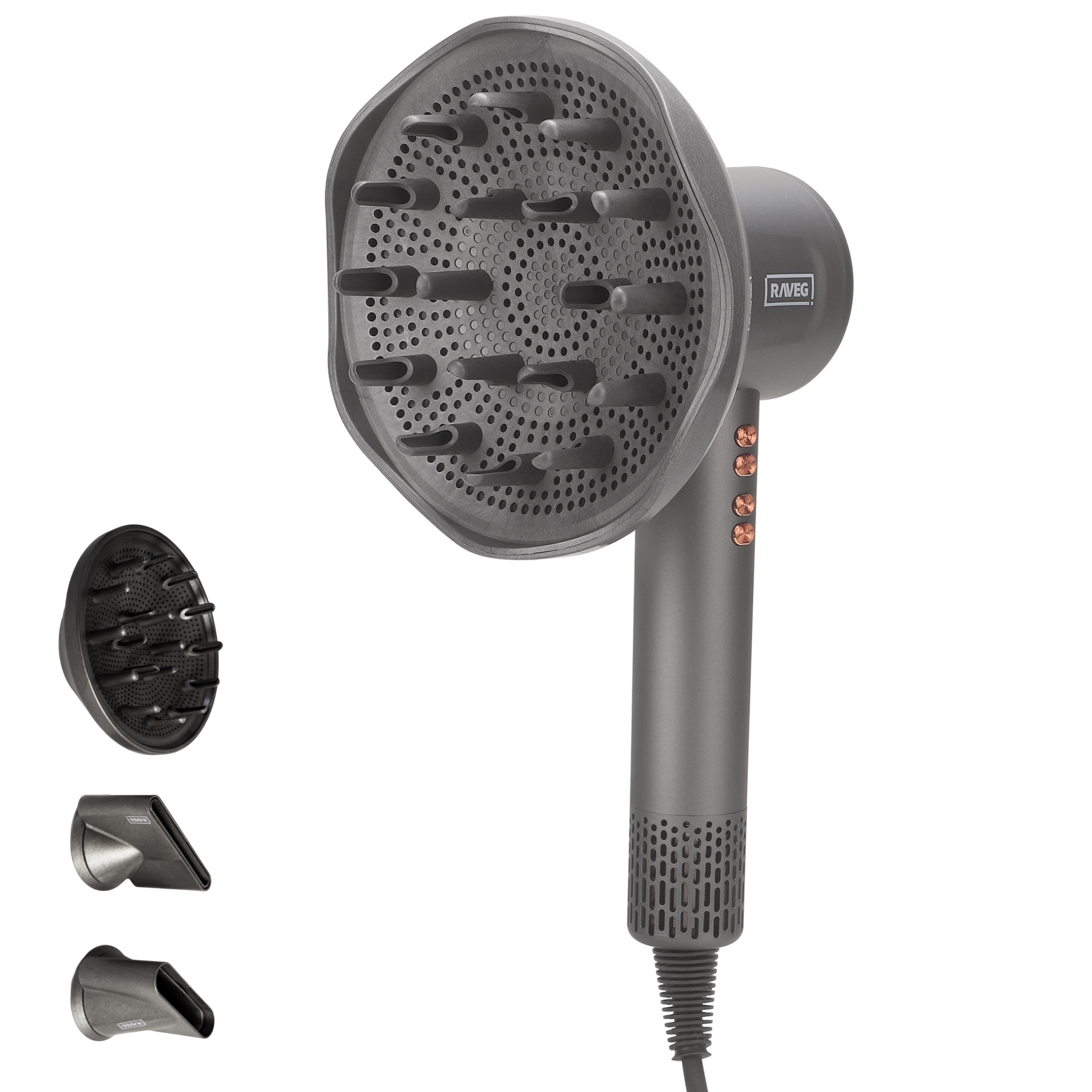 RAVEG Hyperpower ® Angor grey - Droogt je haar in recordtijd