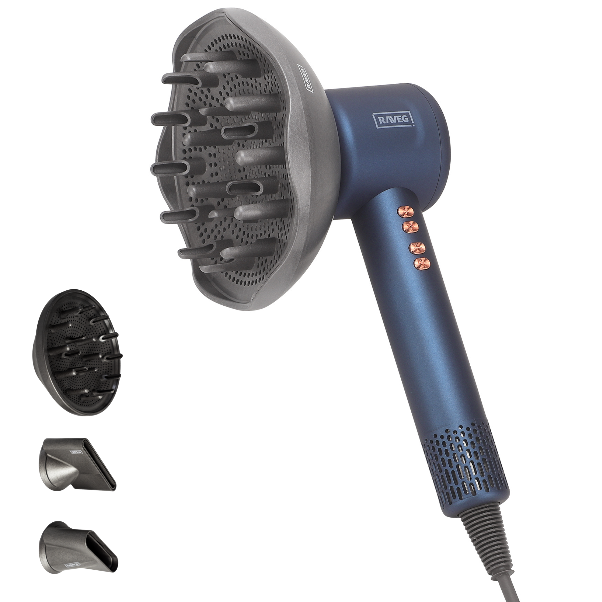 RAVEG Hyperpower ® Navy blue - Droogt je haar in recordtijd