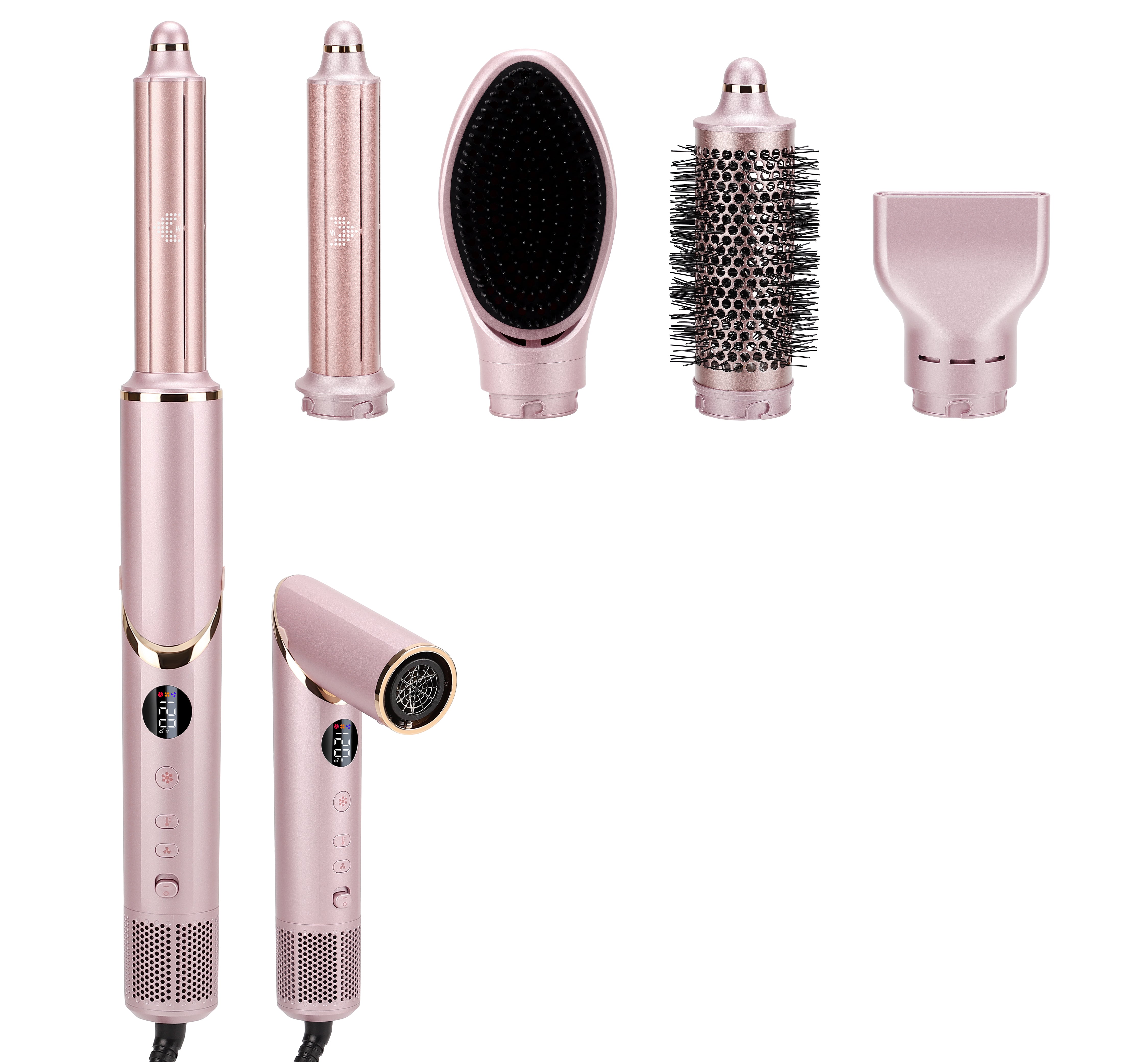 Dyadium 2.0 - 5-in 1 Airstyler - Rose Gold