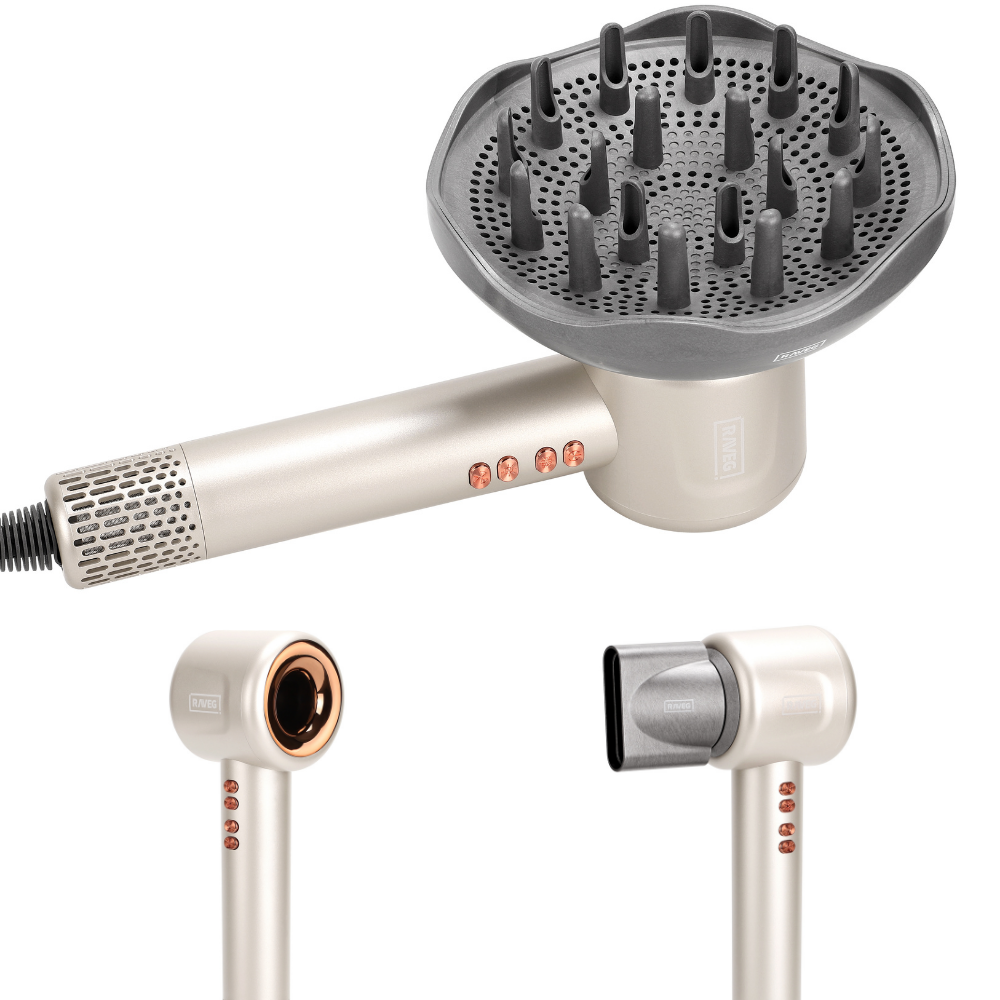 RAVEG Hyperpower ® Gold - Droogt je haar in recordtijd