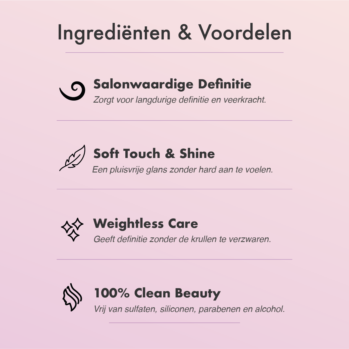 Bundel: Curls Shampoo + Curls Leave-in + Curls Gel - RAVEG Hairstyling