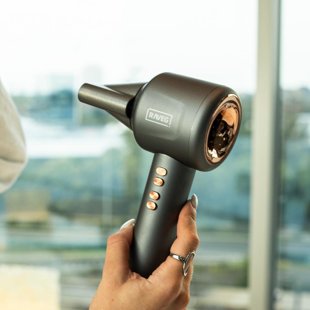 RAVEG Hyperpower ® Angor grey - Droogt je haar in recordtijd