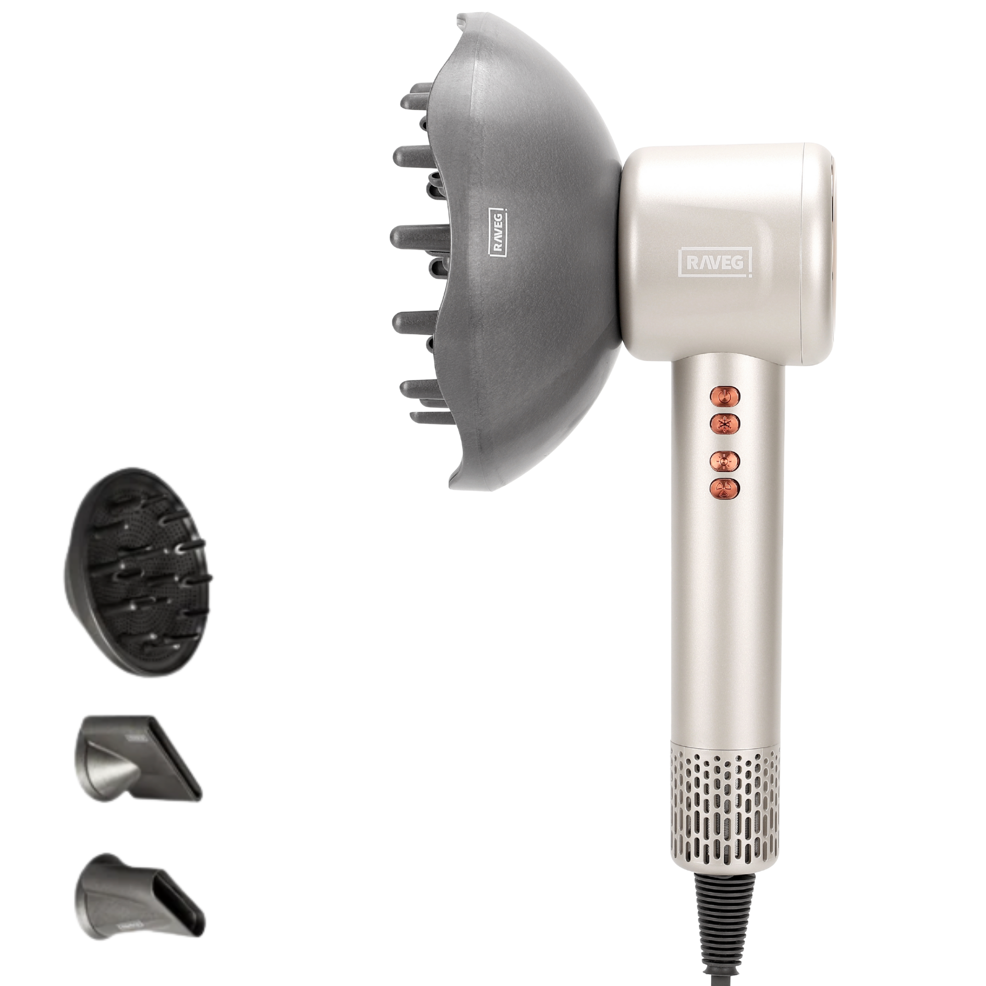 RAVEG Hyperpower ® Gold - Droogt je haar in recordtijd