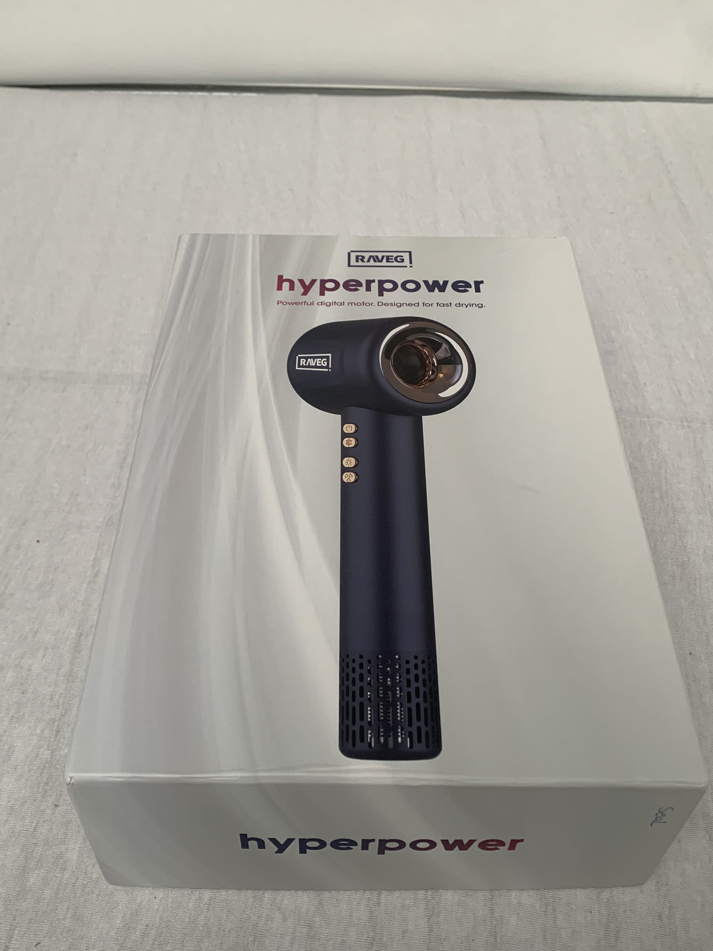 RAVEG Hyperpower ® Navy blue - Haardroger - Als nieuw
