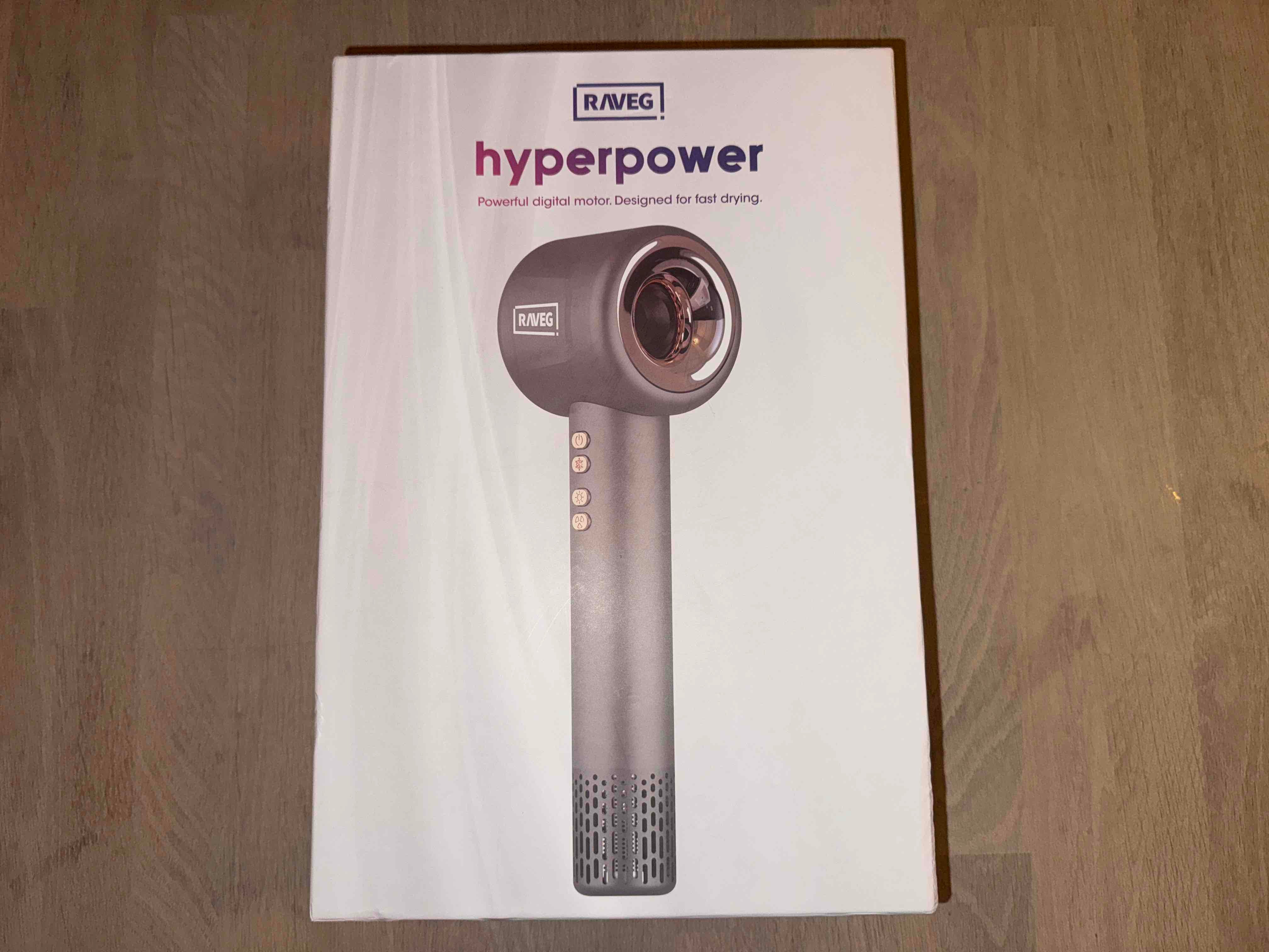 RAVEG Hyperpower ® Angor grey - Haardroger - Als nieuw