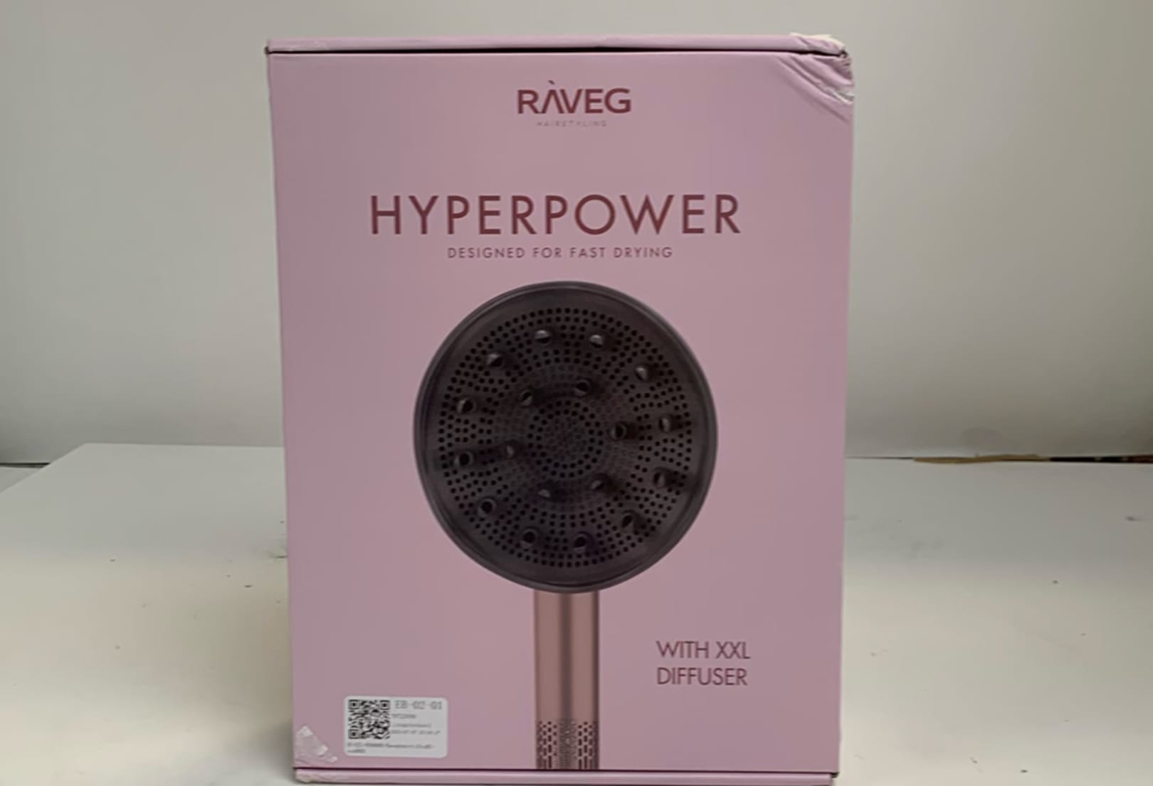 RAVEG Hyperpower ® Rose Gold - Droogt je haar in recordtijd - Als nieuw
