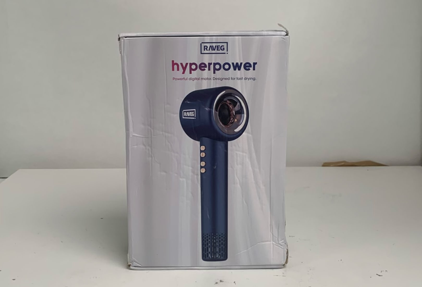 RAVEG Hyperpower ® Navy blue - Haardroger - Als nieuw