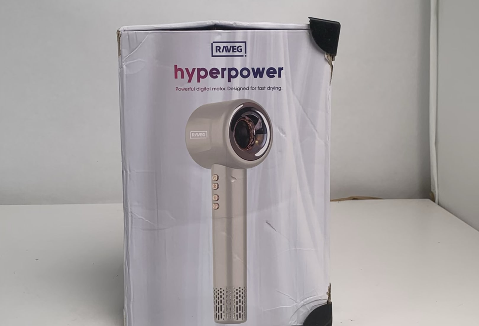 RAVEG HYPERPOWER ® GOLD - DROOGT JE HAAR IN RECORDTIJD - Als nieuw