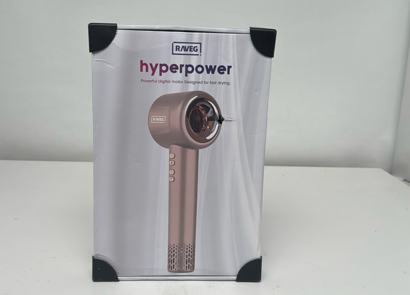 RAVEG Hyperpower ® Rose Gold - Droogt je haar in recordtijd - Als nieuw