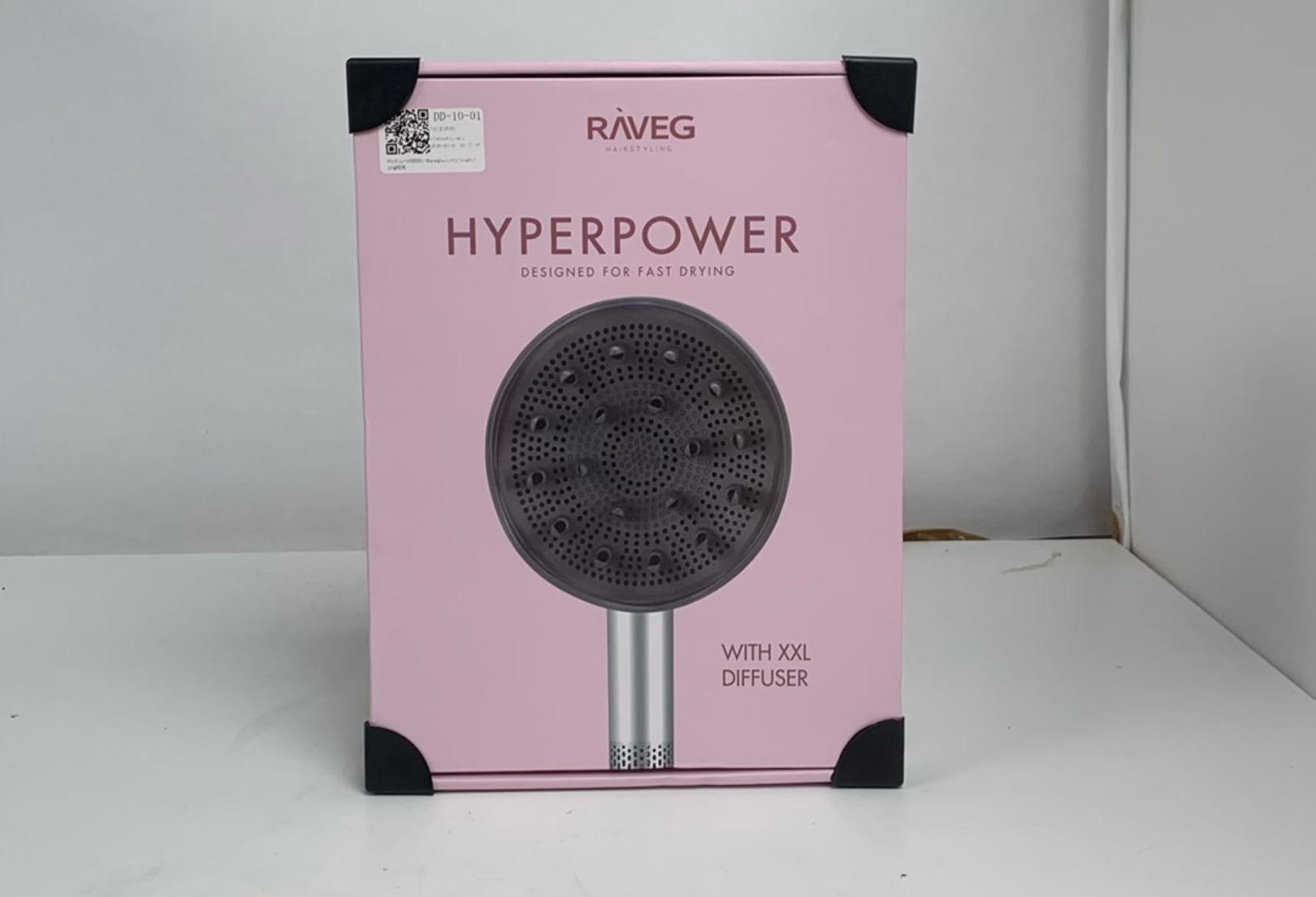 RAVEG White – LENTE-UITVERKOOP EXCLUSIVE: Creëer salonwaardige krullen met een gratis XXL Diffuser bij je haardroger - Nieuw