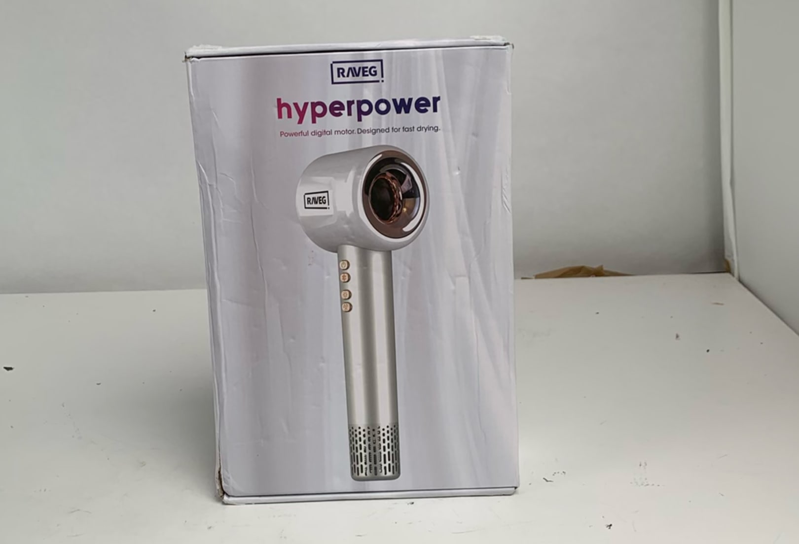 Creëer salonwaardige krullen – XXL Diffuser nu 50% korting bij aankoop bij RAVEG White haardroger - Als nieuw