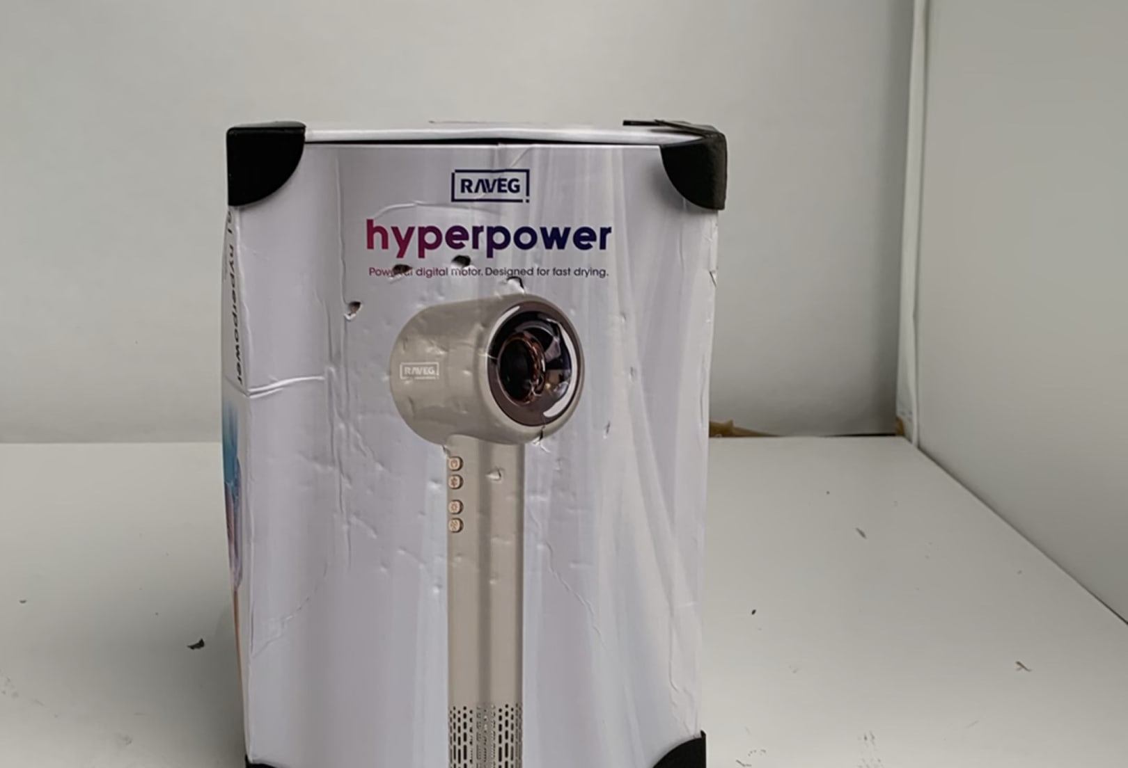 RAVEG HYPERPOWER ® GOLD - DROOGT JE HAAR IN RECORDTIJD - Als nieuw